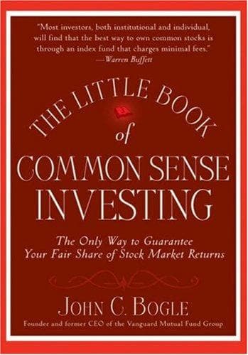 The Little Book of Common Sense Investing book cover
